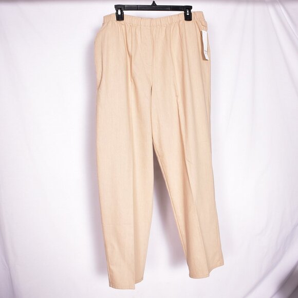 Southern Lady Women's Pull On Khaki Pants Size 18 - Picture 1 of 7